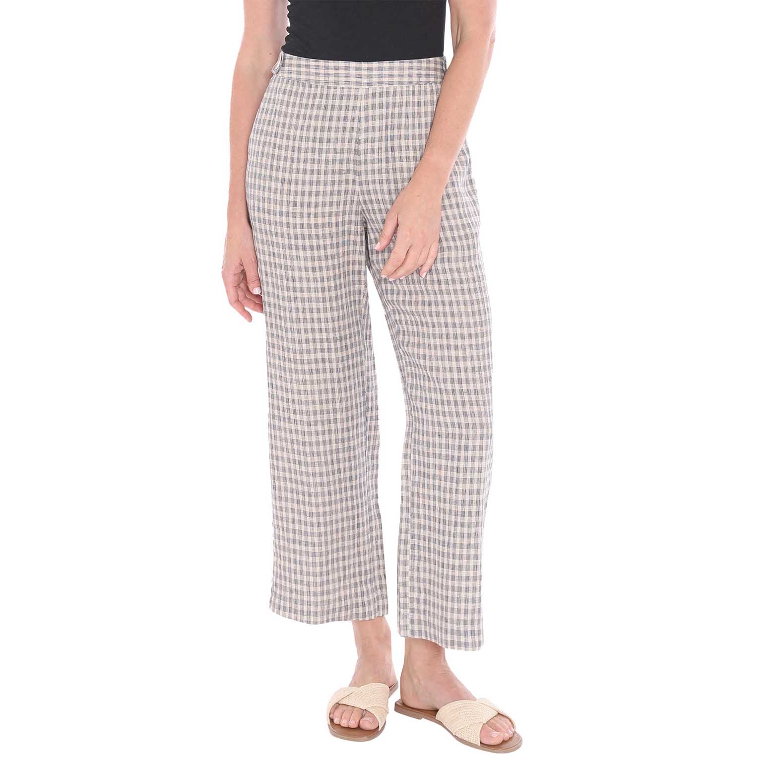Jump Grid Check Pant